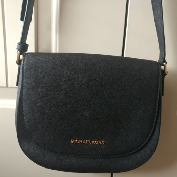 Michael Kors Handbags - Black Matte Micheal Kors Purse